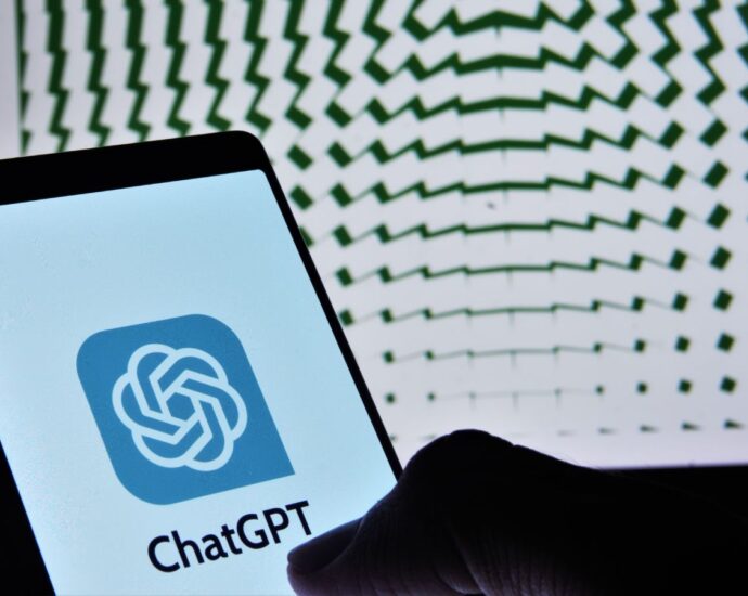 AI ChatGPT on phone screen