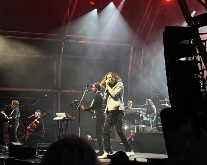 Hozier live at the Castlefield Bowl