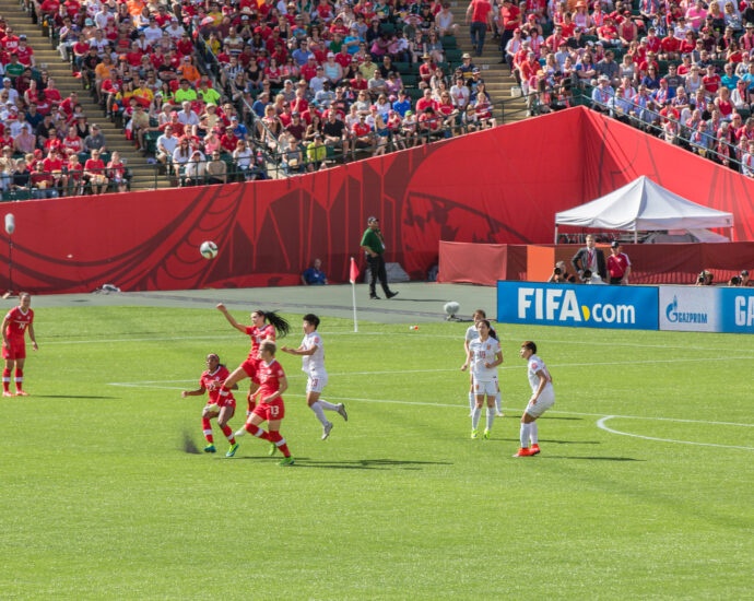 Canada vs China match at the 2015 FIFA Women's World Cup in Edmonton.