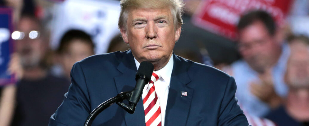 Image of US President Donald Trump.