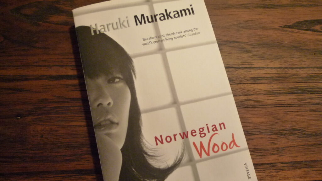 Cover of Haruki Murakami's Norwegian Wood.