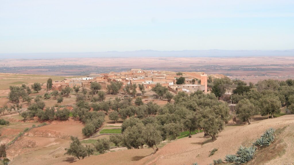 Photo taken in Amizmiz, near the Atlas Mountain Range, Morocco.