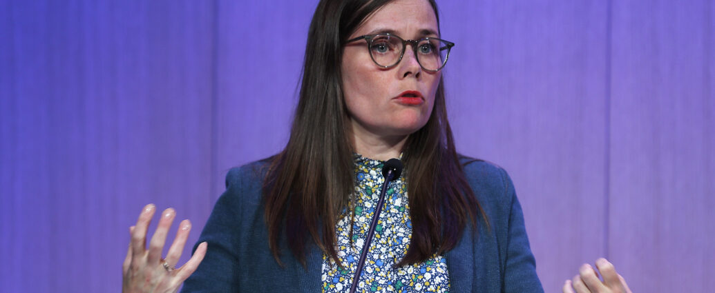 Icelandic Prime Minister Katrín Jakobsdóttir