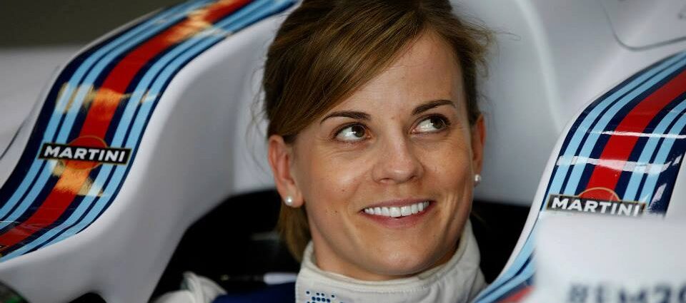 Image shows Susie Wolff.