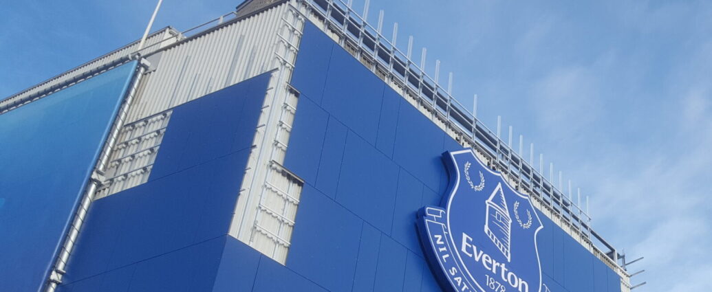 Image features Goodison Park.