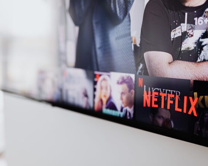 Image of a TV with Netflix on. This is to talk about Netflix's Fool Me Once