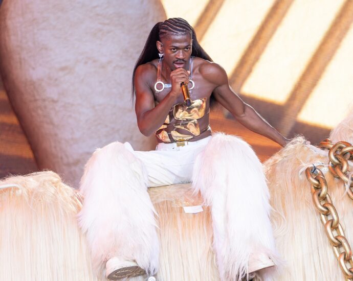 Lil Nas X at Glastonbury 2023.