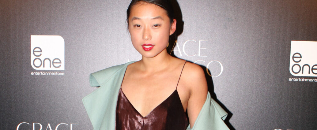 Margaret Zhang at the Grace of Monaco Premiere in Sydney, 2014.