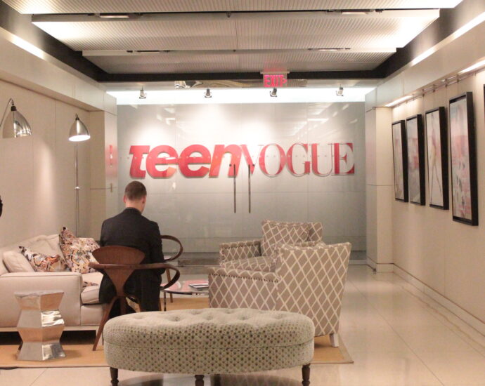Teen Vogue offices at Conde Nast.