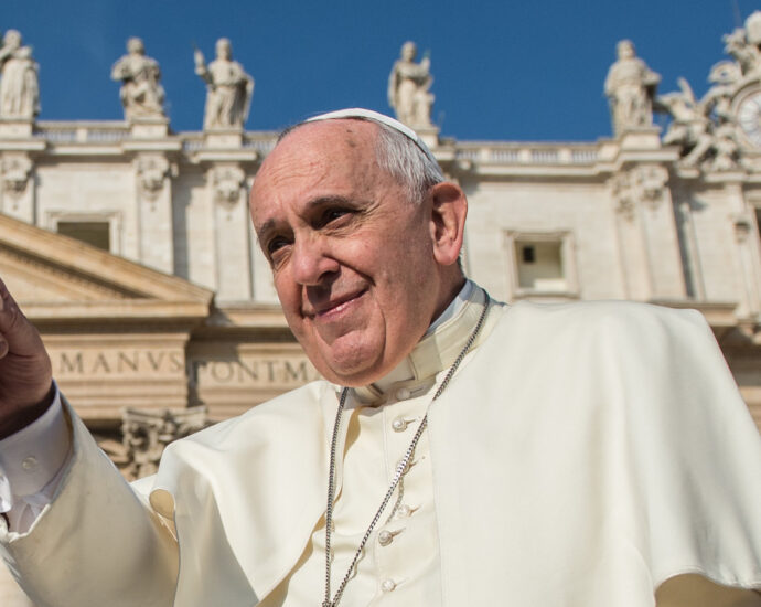 Main image of Pope Francis.